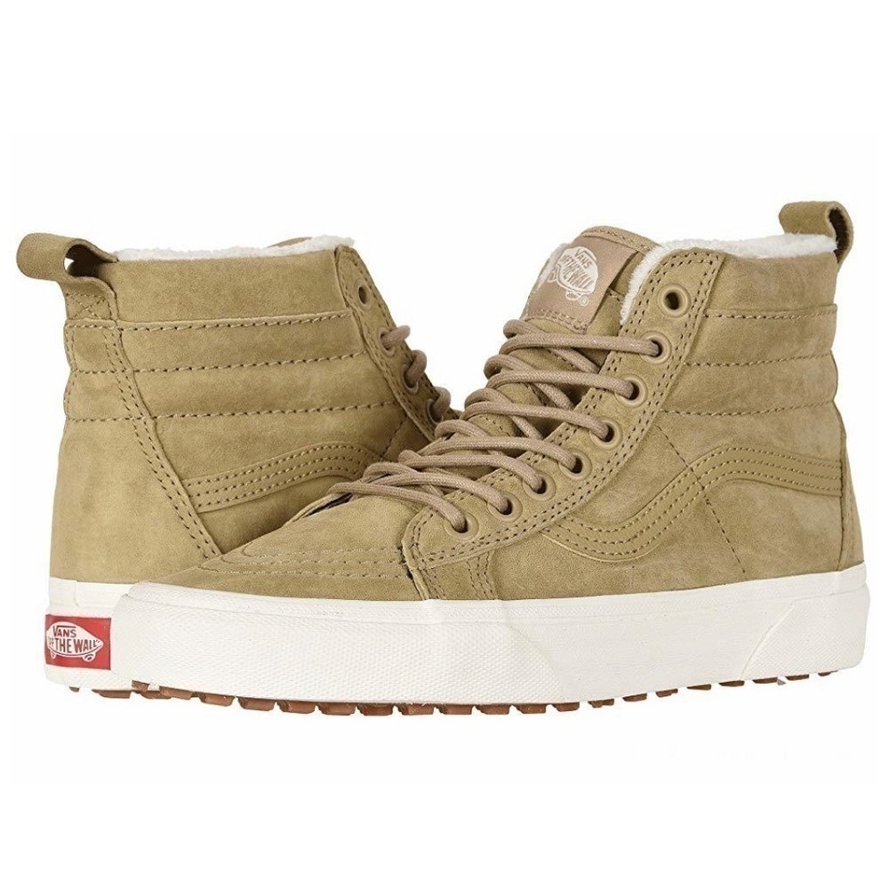 Vans Sk8-Hi All Weather MTE Sneakers Cornstalk/ Marshmallow Size 5.5‎ Women